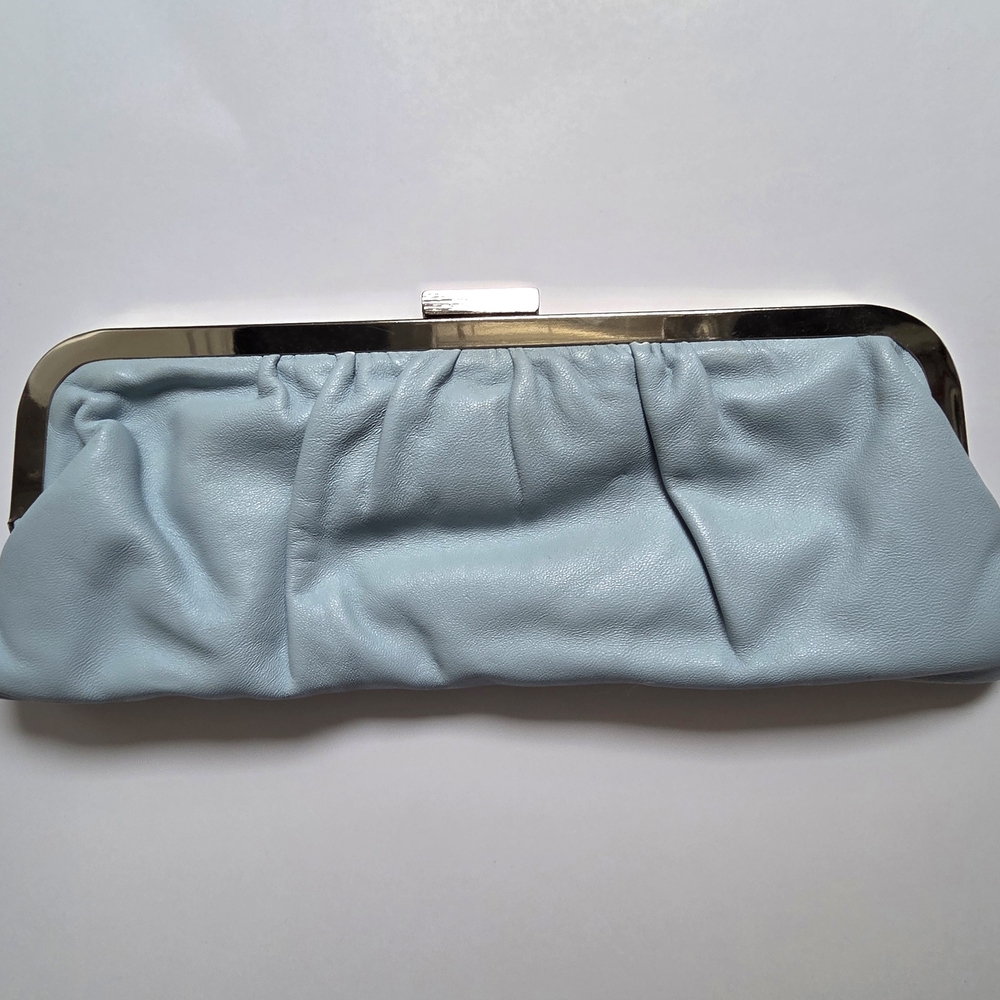✨ Vintage Y2K Express Leather Clutch ✨